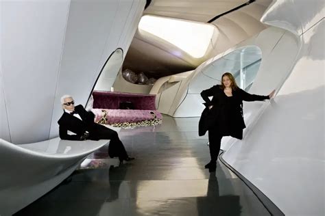 Karl Lagerfeld Launches Chanel Art Project with Zaha Hadid .